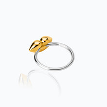 Load image into Gallery viewer, BÉSAME SOLITAIRE VERMEIL RING
