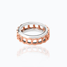 Load image into Gallery viewer, COZY SLIM ROSE VERMEIL RING
