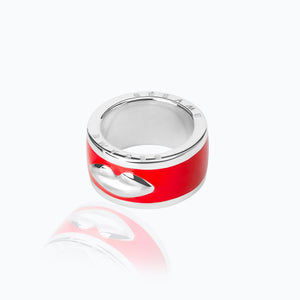 BÉSAME RED COLOR RING