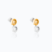 Load image into Gallery viewer, VOLCANO GOLD VERMEIL SHORT EARRINGS
