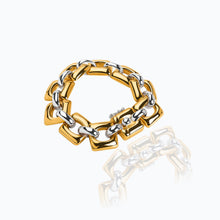 Load image into Gallery viewer, HERENCIA SQUARE AND OVAL BRACELET
