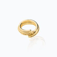 Load image into Gallery viewer, SNAKE GOLD RING
