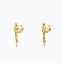 Load image into Gallery viewer, QUETZAL GOLD EARRINGS
