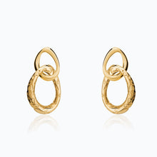 Load image into Gallery viewer, JAGUAR GOLD EARRINGS
