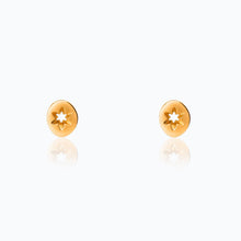 Load image into Gallery viewer, UNIVERSE STAR GOLD EARRINGS
