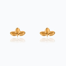 Load image into Gallery viewer, DALIA PETALS GOLD EARRINGS
