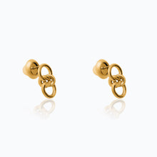 Load image into Gallery viewer, NODO GOLD EARRINGS
