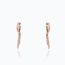 Load image into Gallery viewer, QUETZAL ROSE GOLD EARRINGS

