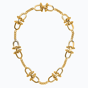 HERENCIA SPURS CHOKER GOLD