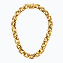 Load image into Gallery viewer, HERENCIA SQUARE AND OVAL CHOKER GOLD
