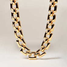 Load image into Gallery viewer, HERENCIA SQUARE AND OVAL CHOKER GOLD
