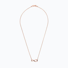 Load image into Gallery viewer, INFINITY ROSE GOLD PENDANT
