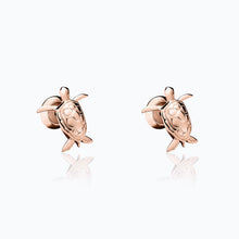 Load image into Gallery viewer, TORTUGA ROSE GOLD EARRINGS
