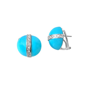 Matthia's & Claire Etrusca Collection Turquoise Earrings