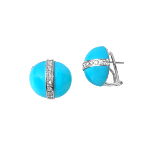 Matthia's & Claire Etrusca Collection Turquoise Earrings