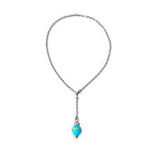 Load image into Gallery viewer, Matthia&#39;s &amp; Claire Etrusca Collection Turquoise Pendant
