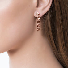 Load image into Gallery viewer, TIKAL ROSE  EARRINGS

