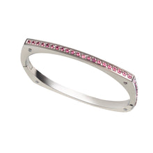 Load image into Gallery viewer, Matthia&#39;s &amp; Claire Cube Bracelet With Pink Sapphires
