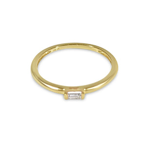 Atelier All Day 14K Gold & Diamond Pinky Ring