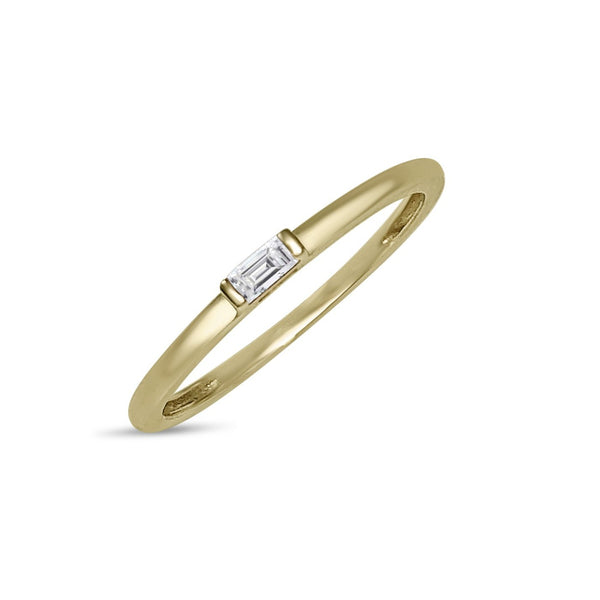 Baguette hot sale pinky ring