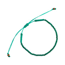 Load image into Gallery viewer, Atelier All Day Precious Stone Emerald String Bracelet
