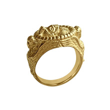 Load image into Gallery viewer, Matthia&#39;s &amp; Claire Etrusca Soldier &amp; Falcon Signet Ring
