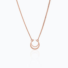 Load image into Gallery viewer, THREAD ROSE GOLD PENDANT
