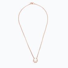 Load image into Gallery viewer, THREAD ROSE GOLD PENDANT
