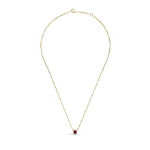 Load image into Gallery viewer, Atelier All Day 14K Gold &amp; Precious Ruby Heart Pendant

