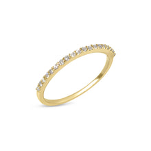 Load image into Gallery viewer, Atelier All Day 14K Gold &amp; Diamond Half Eternity Ring
