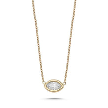 Load image into Gallery viewer, OWN Your Story Lunette Marquise Cut Diamond Pendant
