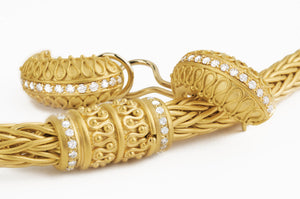 Matthia’s & Claire Etrusca 18K Yellow Gold Woven Bracelet