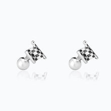 Load image into Gallery viewer, TANE RACING FLAG CUFFLINKS
