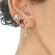 Load image into Gallery viewer, OWN Your Story Ruby Rock Star Stud Earrings
