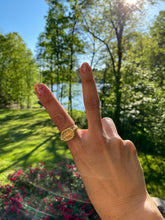 Load image into Gallery viewer, Matthia&#39;s &amp; Claire Etrusca Pegasus Signet Ring
