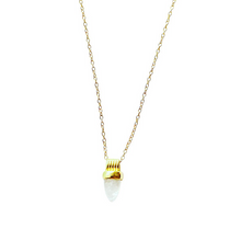 Load image into Gallery viewer, Anné Gangel Moonstone Bullet Pendant

