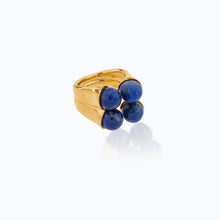 Load image into Gallery viewer, TEODORA GOLD LAPIS LAZULI RING
