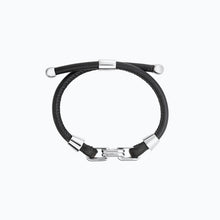 Load image into Gallery viewer, TULE LEATHER DOUBLE BRACELET
