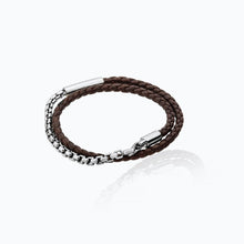 Load image into Gallery viewer, COMET LEATHER LARGE BRACELET
