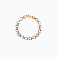 Load image into Gallery viewer, X CHAIN VERMEIL BRACELET
