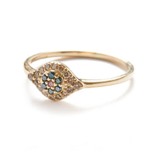 Load image into Gallery viewer, Anné Gangel Diamond Evil Eye Ring
