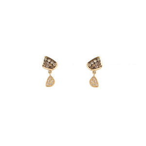 Anné Gangel Champagne Diamond Abstract Drops