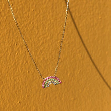 Load image into Gallery viewer, HELP US FEED KIDS! Buying Just 1 Gold Rainbow Necklace Donates Up To 50 meals!
